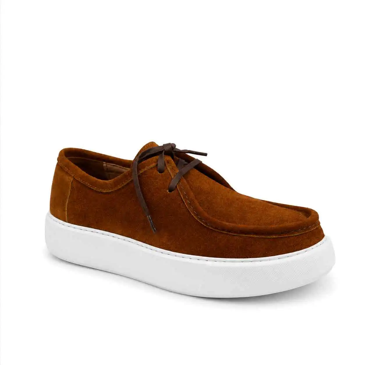 Basket pour homme 026 marron daim ................... 